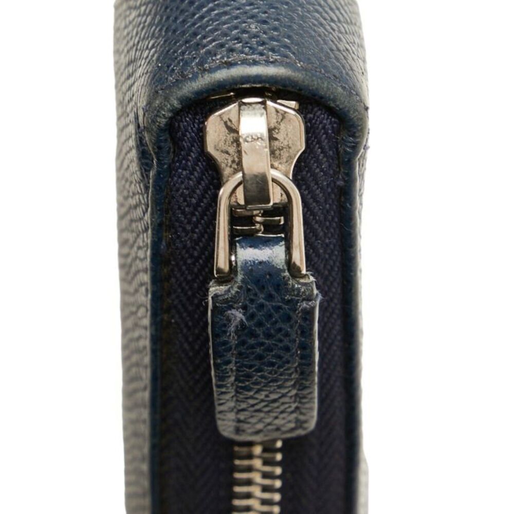 Bulgari Bvlgari Bvlgari Navy Leather Wallet  (Pre-Owned) - Picture 11 of 12